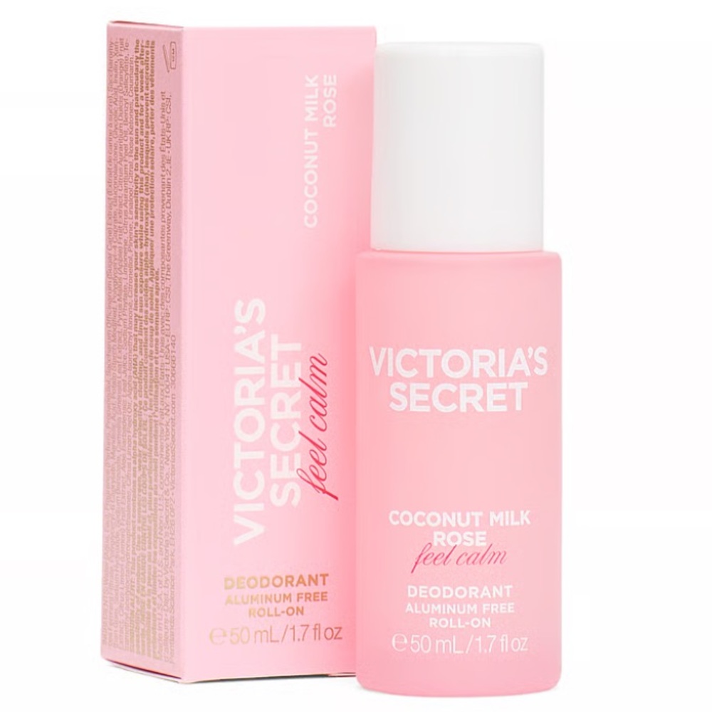🥥 Coconut Milk Rose Deodorant Roll On Victoria Secret NWT